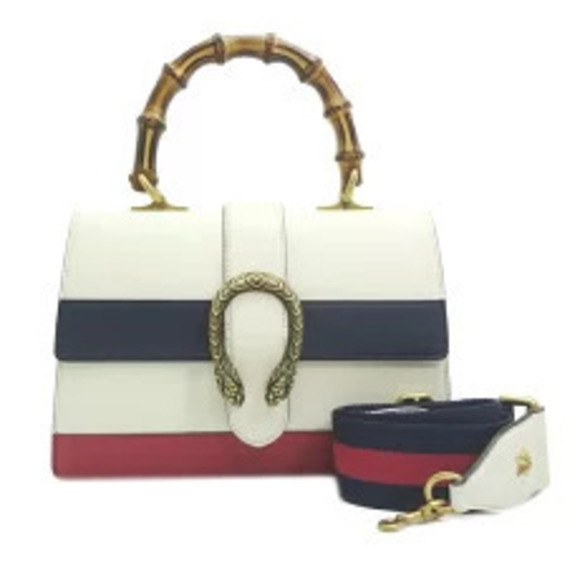 Gucci Handbags - Gucci Dionysus Bamboo Top Handbag Leather Multi